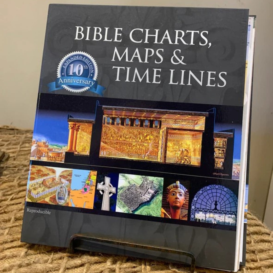 Book of Bible Charts, Maps, and Time Lines