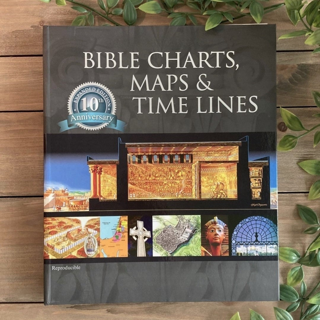 Book of Bible Charts, Maps, and Time Lines