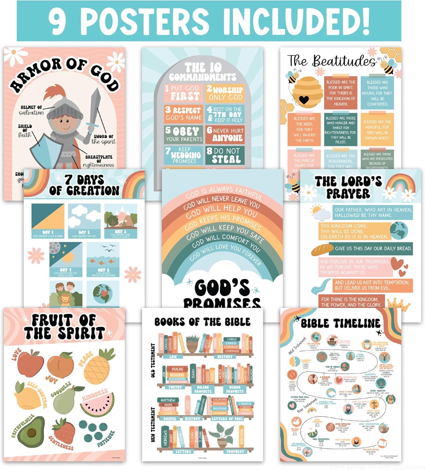 Bailey Designs - Bible Posters for Kids