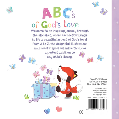 ABC'S of God's Love Children's Book