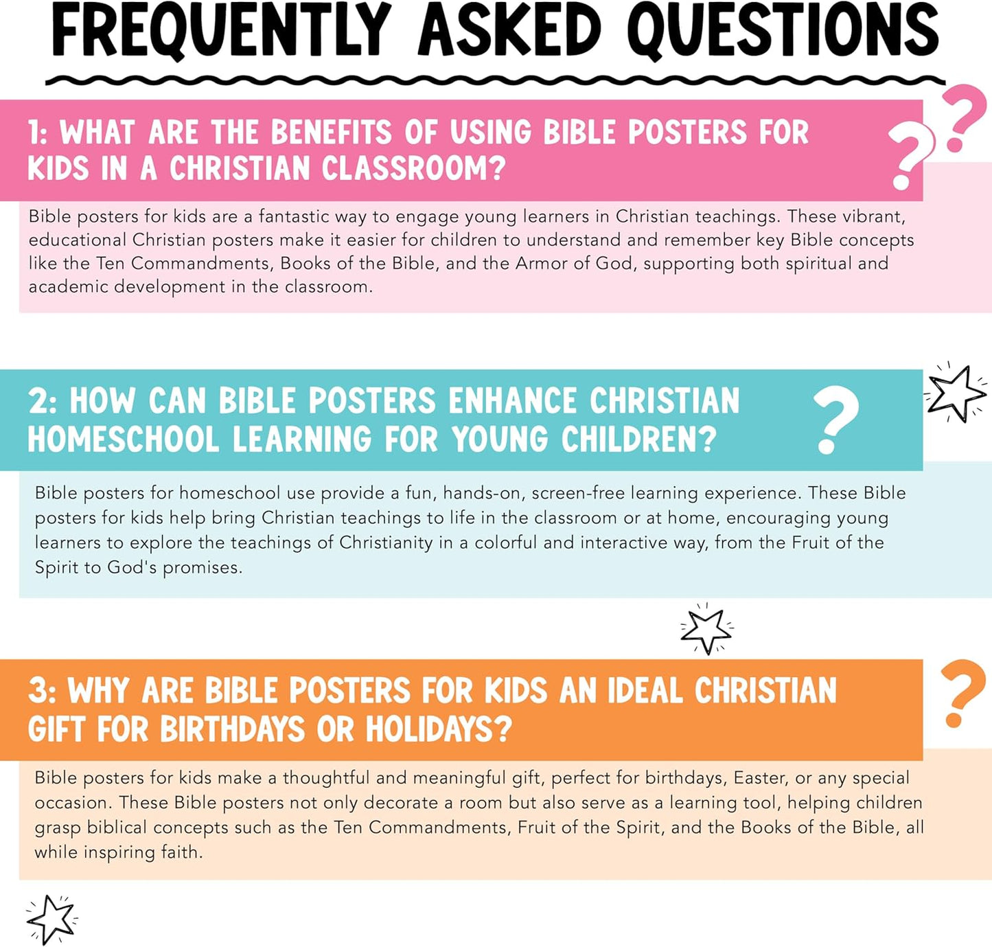 Bailey Designs - Bible Posters for Kids