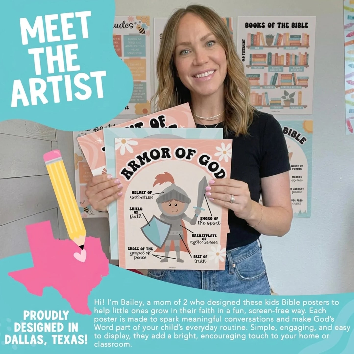 Bailey Designs - Bible Posters for Kids